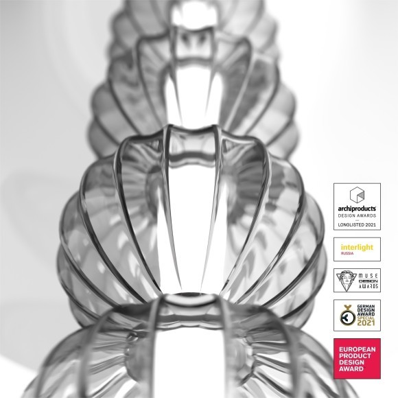 Декоративная настольная лампа Maytoni MOD555TL-L9CH4K Amulet светодиодная LED 9W Декоративная настольная лампа Maytoni MOD555TL-L9CH4K Amulet светодиодная LED 9W