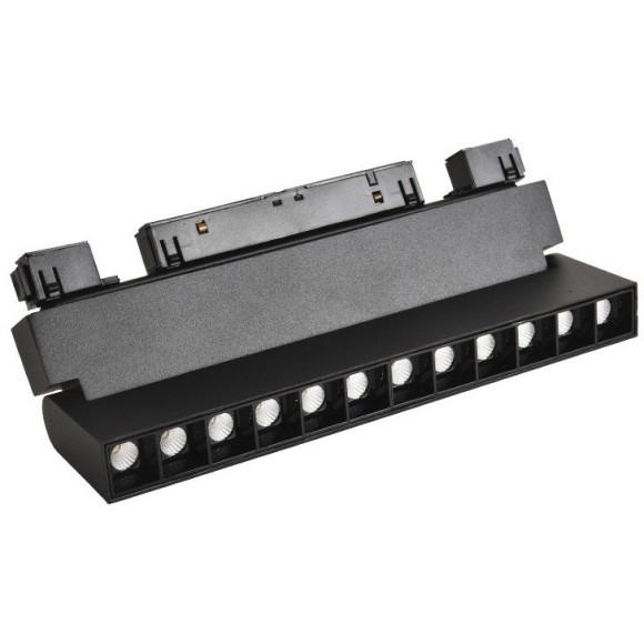 CLT 0.33 002 12W BL T4000K Трековый магнитный светодиодный светильник Crystallux Space 48V CRI90+ 4000К 1040Лм 120° 12W
