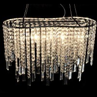 Хрустальная подвесная люстра Lumina Deco Zucchero LDP 2159-600 CHR