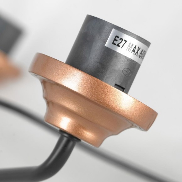 Люстра подвесная Lussole LSP-8800 FISHERS под лампы 5xE27 300W