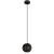 10481 Black Loft It YO-YO Черный подвесной светильник G9, 1 × 5 Вт, металлическое основание, плафон из травертина и акрила