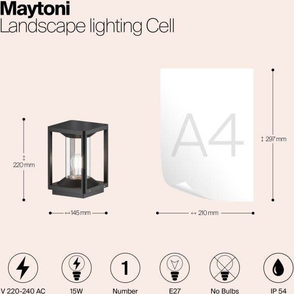 Ландшафтный светильник Outdoor O452FL-01GF