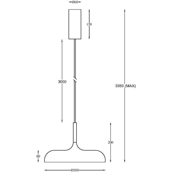 Подвесной светильник Maytoni MOD189PL-L12GR3K1