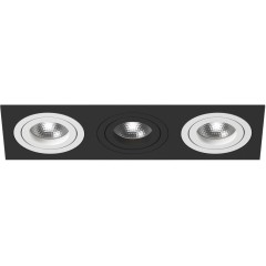 Встраиваемый светильник Lightstar i537600706 Intero 16 под лампы 3xGU10 150W