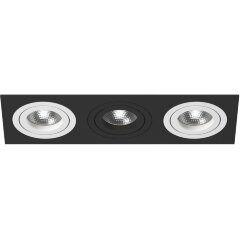 Встраиваемый светильник Lightstar i537600706 Intero 16 под лампы 3xGU10 150W