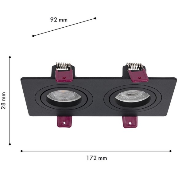Точечный светильник Lamppu 4646-2C