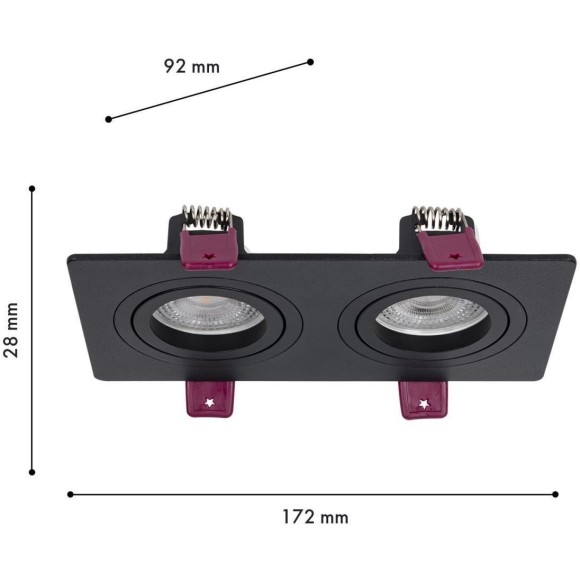 Точечный светильник Lamppu 4646-2C