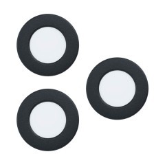 99146 Светодиодный комплект встраиваемых светильников FUEVA 5, 3х2,7W (LED), ?86, ET26, 3х330 lm, 3000K 99146 Светодиодный комплект встраиваемых светильников FUEVA 5, 3х2,7W (LED), ?86, ET26, 3х330 lm, 3000K