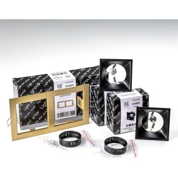 Комплект со светильником Domino Lightstar D5230707BMOD