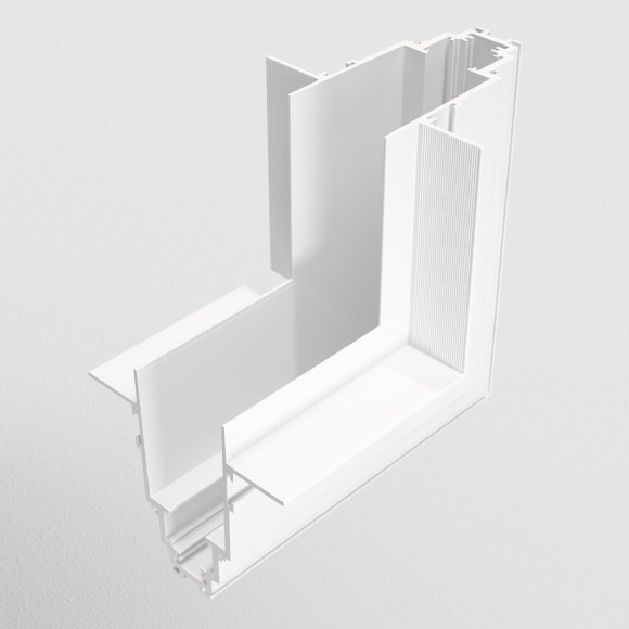 Угловой коннектор с потолка на стену для шинопровода в ГКЛ 12.5мм Maytoni Gravity TRA004ICL-22W Угловой коннектор с потолка на стену для шинопровода в ГКЛ 12.5мм Maytoni Gravity TRA004ICL-22W