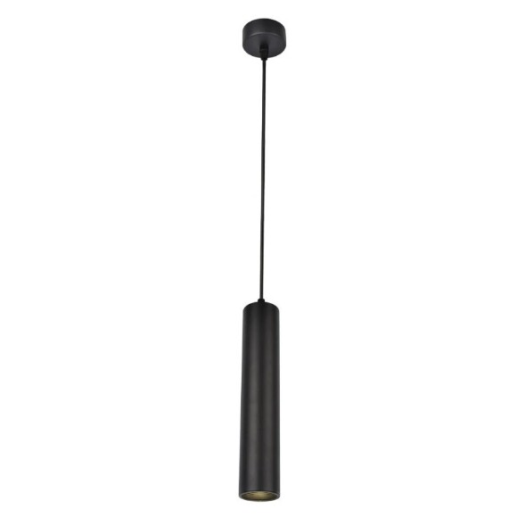 Подвесной светильник цилиндр Arte Lamp A5600SP-1BK LIRA светодиодный LED 10W