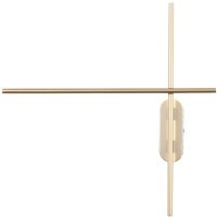 SL394.201.02 Светильник настенный ST-Luce Матовое золото/Белый LED 2*10W 4000K BASONI