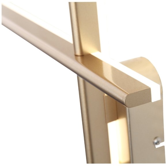 SL394.201.02 Светильник настенный ST-Luce Матовое золото/Белый LED 2*10W 4000K BASONI