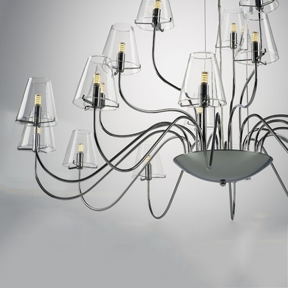 Большая люстра DIAFANO 758214