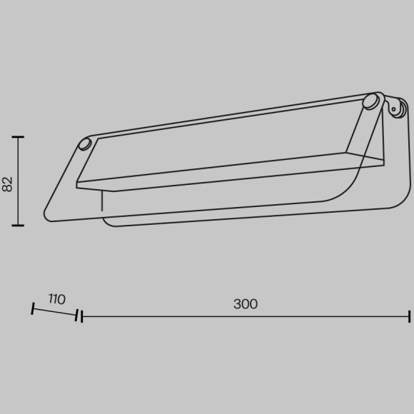 Настенный светильник (бра) Maytoni MOD296WL-L6BC3K Настенный светильник (бра) Maytoni MOD296WL-L6BC3K