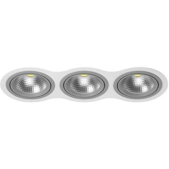 Встраиваемый светильник Lightstar i936090909 Intero 111 под лампы 3xGU10 150W
