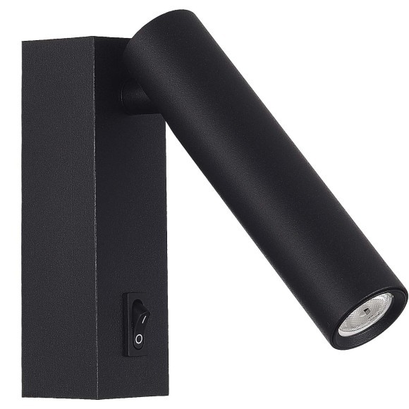 ST161.411.05 Светильник настенный ST-Luce Черный/Черный LED 1*5W 3000K Настенные светильники