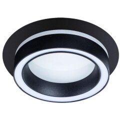 Точечный встраиваемый светильник Arte Lamp ATIK A4513PL-1BK Точечный встраиваемый светильник Arte Lamp ATIK A4513PL-1BK