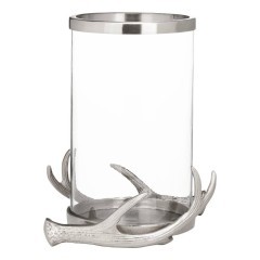 422436 SELISING Подсвечник никель алюминий стекло прозрачный