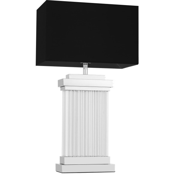 Настольная лампа Lumina Deco Davos LDT 310 CHR+BK