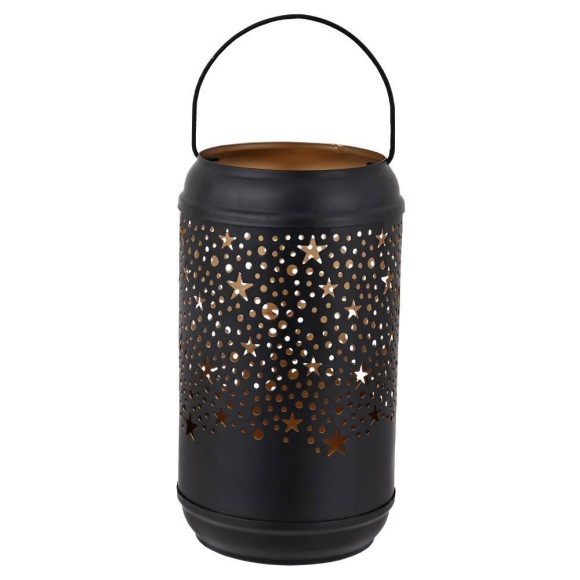 422058 Подсвечник LUGAIT, B180, ?100, сталь, черный, золотой 422058 Подсвечник LUGAIT, B180, ?100, сталь, черный, золотой