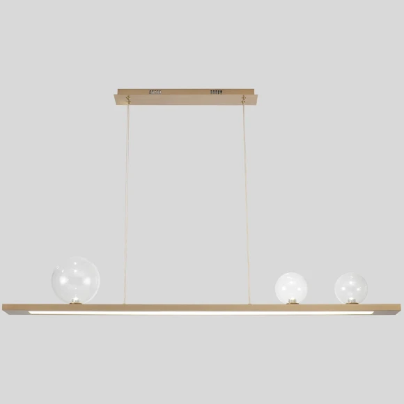 Светильник подвесной Crystal Lux AHORA SP1  L1200 BRASS
