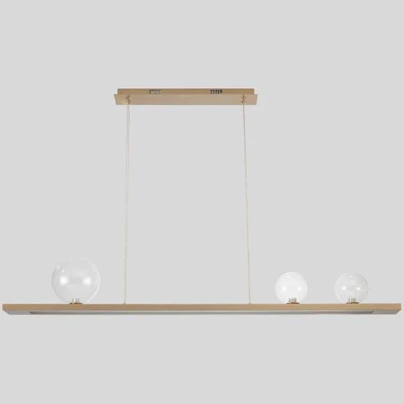 Светильник подвесной Crystal Lux AHORA SP1  L1200 BRASS
