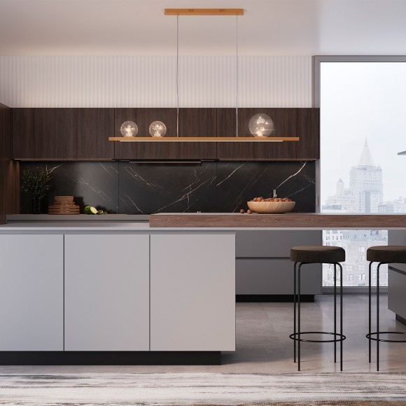 Светильник подвесной Crystal Lux AHORA SP1 L1200 BRASS Светильник подвесной Crystal Lux AHORA SP1 L1200 BRASS