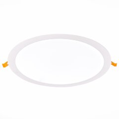 ST209.538.24 Св-к встр. Белый LED 1*24W 3000K 1 728Lm Ra80 110° IP20 D300xH8 90-265V Встраиваемые светильники ST209.538.24 Св-к встр. Белый LED 1*24W 3000K 1 728Lm Ra80 110° IP20 D300xH8 90-265V Встраиваемые светильники