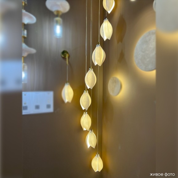 Светильник подвесной Crystal Lux FLOWERS SP9 Светильник подвесной Crystal Lux FLOWERS SP9