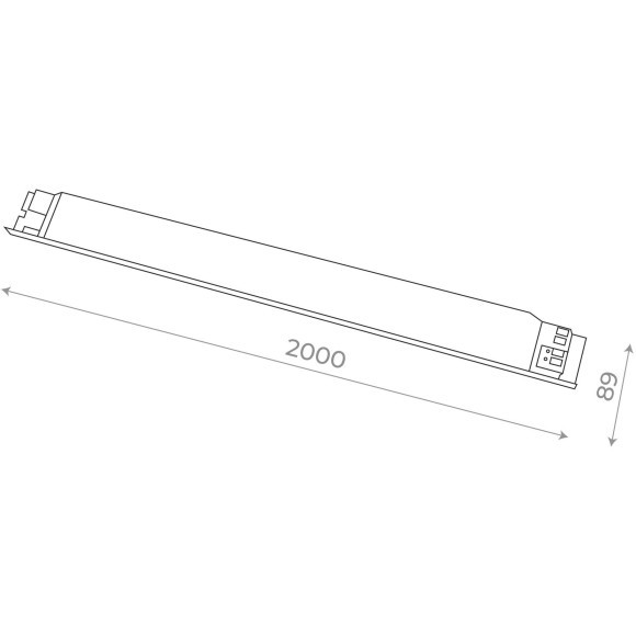 ST1603.048.100 Блок питания ST-Luce 100W TECHNO