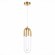 SL1579.303.02 Подвес ST-Luce Латунь/Латунь, Белый LED 2*14W 3000K MOFISTO