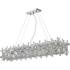 Люстра подвесная хрустальная 2171/09/12PL Stilfort, серия Tetrix Люстра подвесная хрустальная 2171/09/12PL Stilfort, серия Tetrix