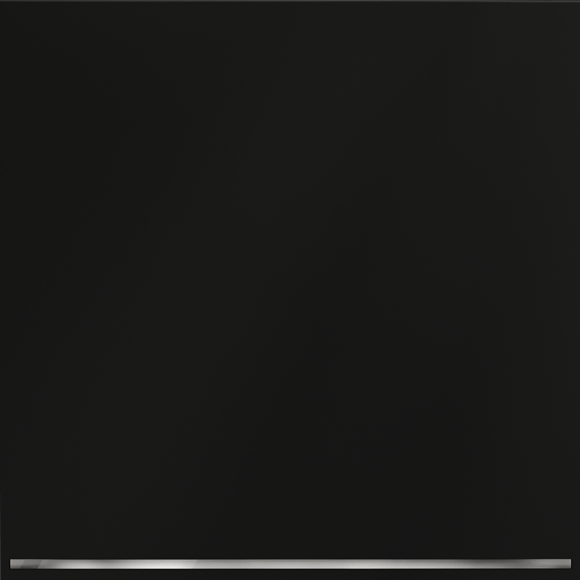 Выключатель встраиваемый VOLTUM S70 одноклавишный с подсветкой 10А, (черный матовый)