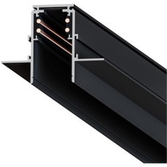 Магнитный шинопровод 1м встраиваемый в ГКЛ 12.5мм черный Arte Lamp Linea A471106 Магнитный шинопровод 1м встраиваемый в ГКЛ 12.5мм черный Arte Lamp Linea A471106