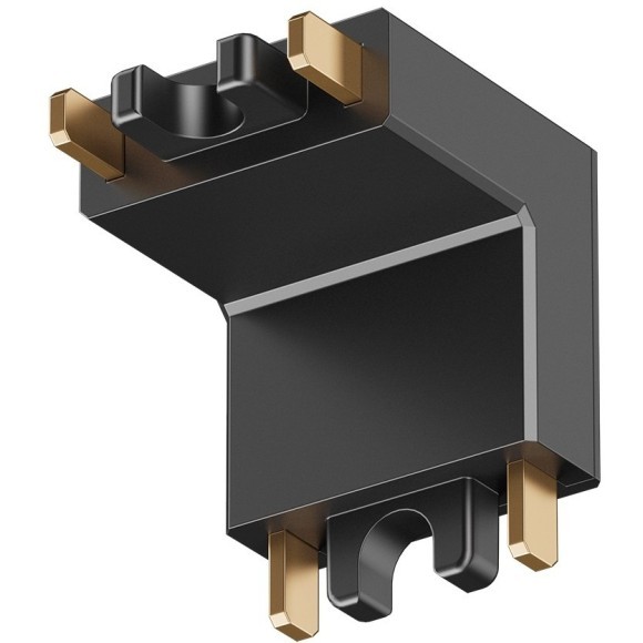 Коннектор с потолка на стену Denkirs AIR TR5212-BK