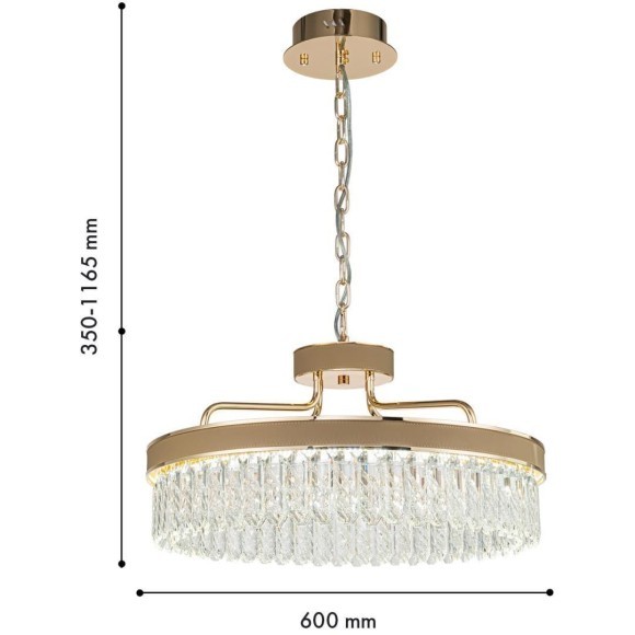 Подвесная люстра Visconte 4304-6P Подвесная люстра Visconte 4304-6P