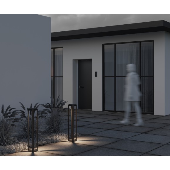 Уличный наземный светильник Maytoni O019FL-L12GR3K Royal Mile IP65 светодиодный LED 13W