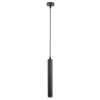 Подвесной светильник цилиндр Arte Lamp A6810SP-1BK HUBBLE светодиодный LED 10W