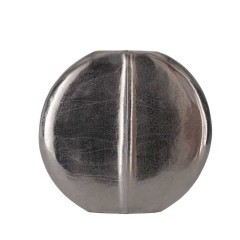 421126 SOMINOT Ваза декоративная L310 B65 H285, алюминий, никель 421126 SOMINOT Ваза декоративная L310 B65 H285, алюминий, никель