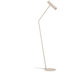 901155 Торшер CAMINIA, 1х5W (GU10-LED), 345lm, L405, H270, A1585, сталь, песочный, брашированная лат