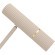 Eglo Caminia 901155 Минималистичный LED-торшер с ножным выключателем, GU10, лампа 5 Вт, 3000К, 345 лм, CRI80 в комплекте, песочная сталь и окантовка брашированная латунь на плафоне, высота 1585 мм, поворотный плафон