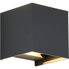 SL9513.701.01 Светильник уличный настенный ST-Luce серый/серый LED 1*10W 2700K BRIK SL9513.701.01 Светильник уличный настенный ST-Luce серый/серый LED 1*10W 2700K BRIK