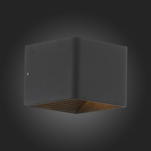 SL455.041.01 Светильник настенный ST-Luce Черный/Черный LED 1*6W 3000K Настенные светильники