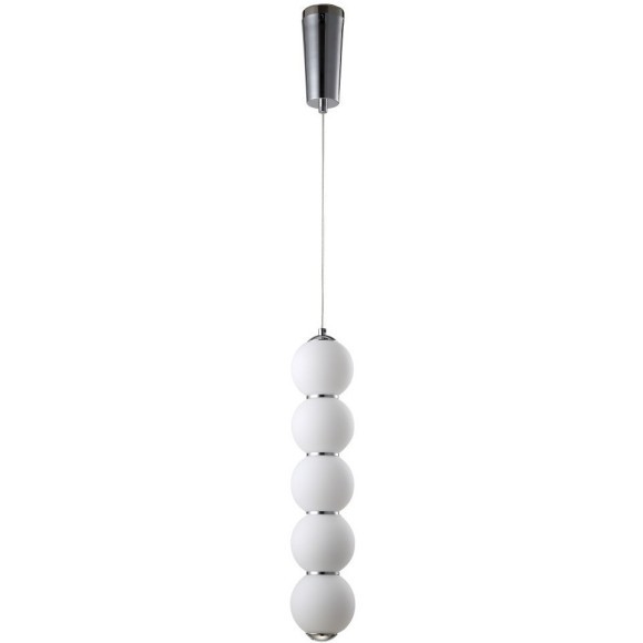 Светильник подвесной Crystal Lux DESI SP5 CHROME/WHITE