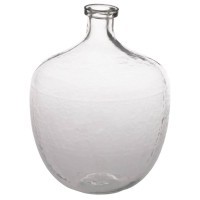 421179 PADADA Декоративная ваза, прозрачное стекло, H280, D200
