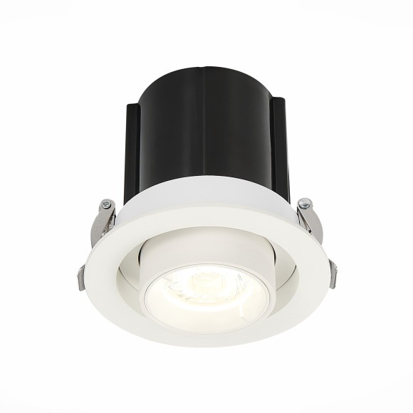 ST702.148.12 Св-к встр. Белый LED 1*12W 4000K 900Lm Ra80 24° IP20 D90xH92 180-240V Встраиваемые светильники