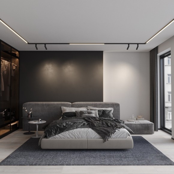 359370 Светодиодный модульный трековый светильник SMART (TUYA, Алиса, Bluetooth, Wi-Fi) Novotech Glat CRI90+ 3000-6000К 1280Лм 110° 16W