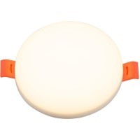 DK4604-WW Встраиваемый светильник, IP 20, 18 Вт, LED 3000, белый, пластик