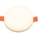DK4604-WW Встраиваемый светильник, IP 20, 18 Вт, LED 3000, белый, пластик